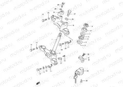 36B - STEERING STEM (MODEL K1 E71)