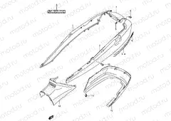 36C - FRAME COVER (MODEL K5/K6)