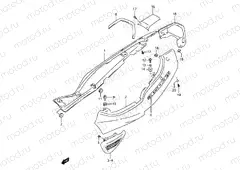 36D - FRAME COVER (GSF1200SAW)