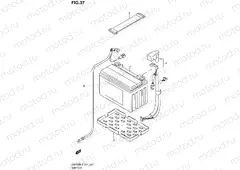 37 - BATTERY (GSF650UAL2 E21)