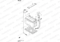 37 - BATTERY (GSX650FUAL2 E21)