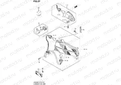 37 - COMBINATION LAMP (AN650AL2 E02)