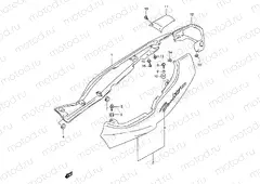 37 - FRAME COVER (GSF600S/US/T/UT/V/UV)