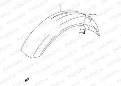 37 - FRONT FENDER