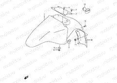 37 - FRONT FENDER