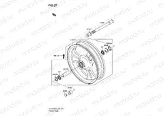 37 - FRONT HUB