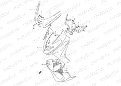 37 - FRONT LEG SHIELD (MODEL W/X)