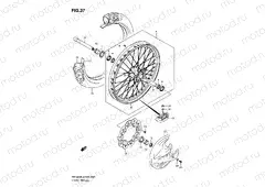 37 - FRONT WHEEL