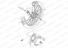37 - FRONT WHEEL