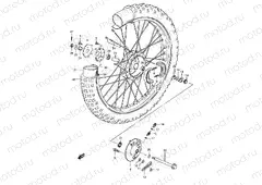 37 - FRONT WHEEL