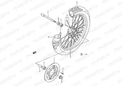 37 - FRONT WHEEL