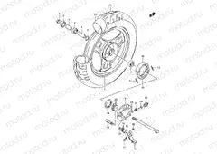 37 - FRONT WHEEL (AE50L/M/N/P)