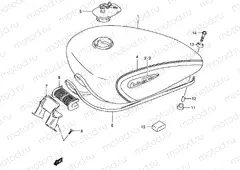 37 - FUEL TANK (MODEL K1)