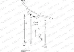 37 - HANDLEBAR (DR-Z125L4 E28)