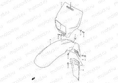37 - HEADLAMP HOUSING (MODEL K1)