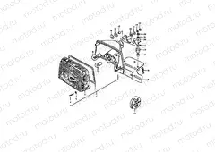 37 - REAR COMBINATION LAMP (E34)