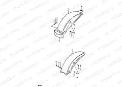 37 - REAR FENDER