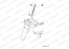 37 - REAR FENDER