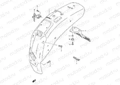 37 - REAR FENDER