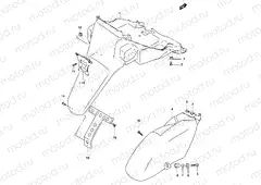 37 - REAR FENDER (MODEL K1/K2)