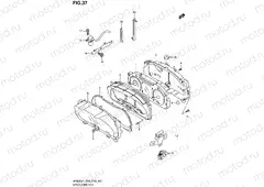 37 - SPEEDOMETER (AN650L4 E03)