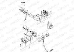 37 - TURN SIGNAL LAMP (E22, E25)