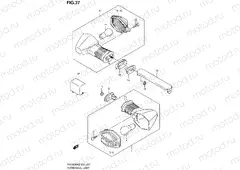 37 - TURNSIGNAL LAMP (SV1000/U1/U2)
