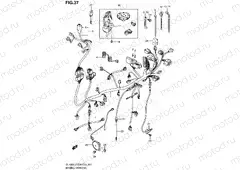 37 - WIRING HARNESS (DL1000L2 E33)
