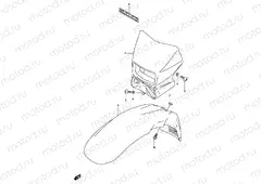 37A - HEADLAMP HOUSING (MODEL K2)