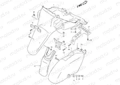 37A - REAR FENDER (MODEL Y)