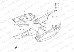 37B - FRAME COVER (MODEL X)