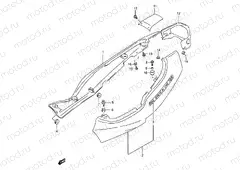 37C - FRAME COVER (GSF600SW/SUW)