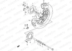 37C - REAR WHEEL (RM85LK4)