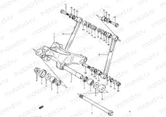 38 - CUSHION LEVER (MODEL E)