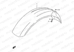 38 - FRONT FENDER