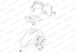 38 - FRONT FENDER