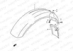38 - FRONT FENDER