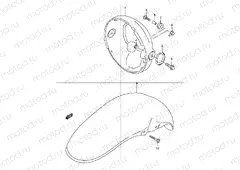 38 - FRONT FENDER
