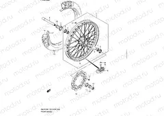 38 - FRONT WHEEL