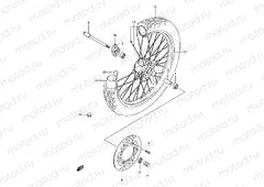 38 - FRONT WHEEL