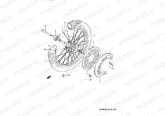 38 - FRONT WHEEL