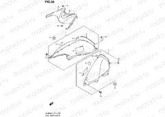 38 - FUEL TANK COVER