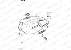 38 - FUEL TANK (GS1100GKZ)