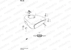 38 - FUEL TANK (LS650L3 E28)