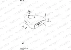 38 - FUEL TANK (LS650L4 E28)