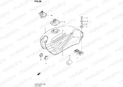 38 - FUEL TANK (MODEL X)