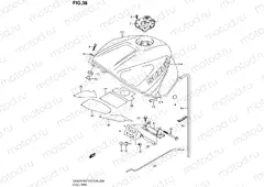 38 - FUEL TANK (MODEL Y)