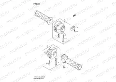 38 - HANDLE SWITCH (SV650K3/K4/K5/K6/K7/AK7)