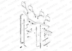 38 - HANDLEBAR (MODEL M/N/P/R)