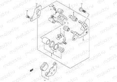 38 - REAR CALIPER (MODEL K2/K3/K4)